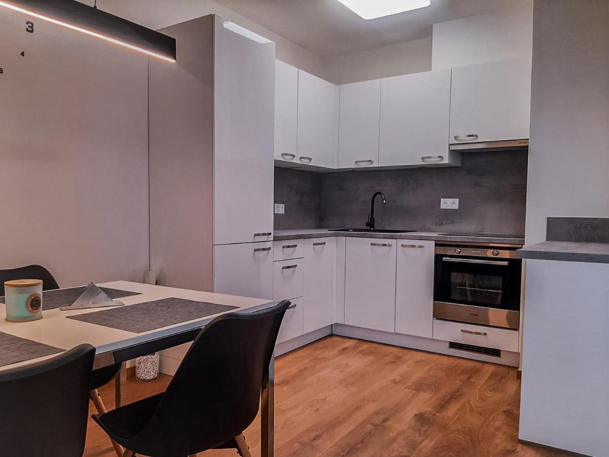Modern Flat With Large Terrace Apartman Hradec Králové Kültér fotó